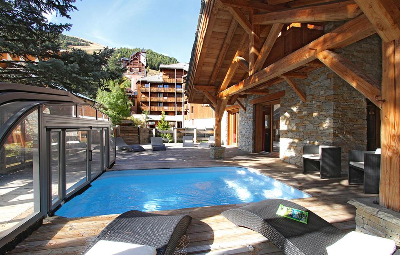 Odalys Chalet Le Renard Lodge Les Deux Alpes Dış mekan fotoğraf