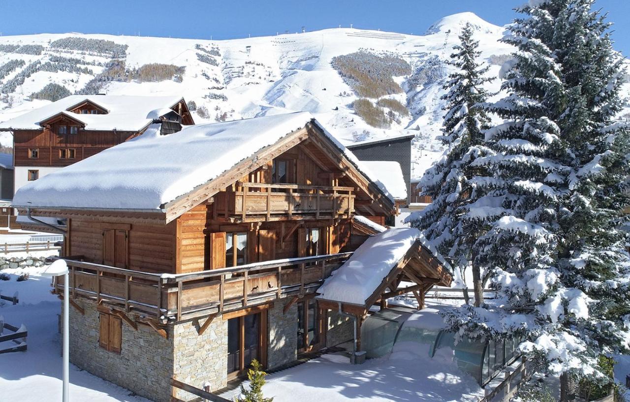 Odalys Chalet Le Renard Lodge Les Deux Alpes Dış mekan fotoğraf